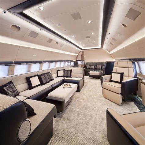 20 Private Plane Interiors Nicer Than Your House | Luxury interior ...