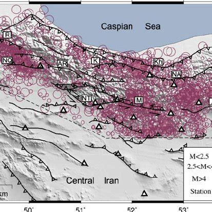 Location map showing Alborz Mountains, Central Iran, and Zagros ...