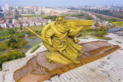 China to Spend $24m Moving Colossal 1,200-Ton God of War Statue After ...