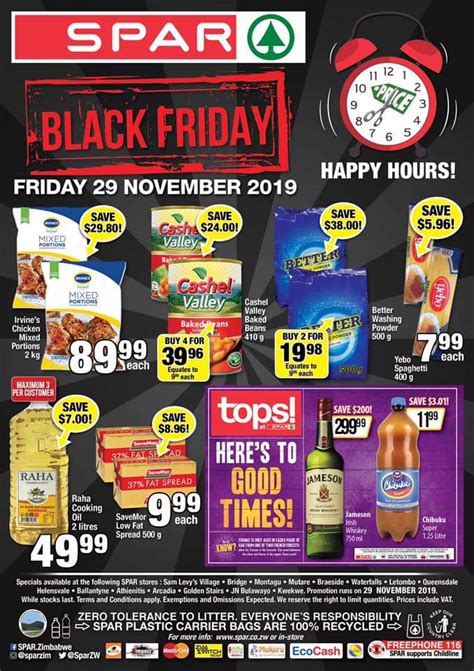 Black Friday Deals: Spar Zimbabwe's Grocery Bonanza - Zimpricecheck