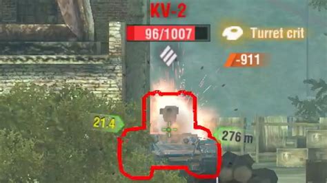 fellow kv-2 gets a derp #wotblitz - YouTube