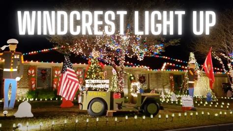 Christmas Lights Windcrest Tx - Windcrest Light Up - YouTube