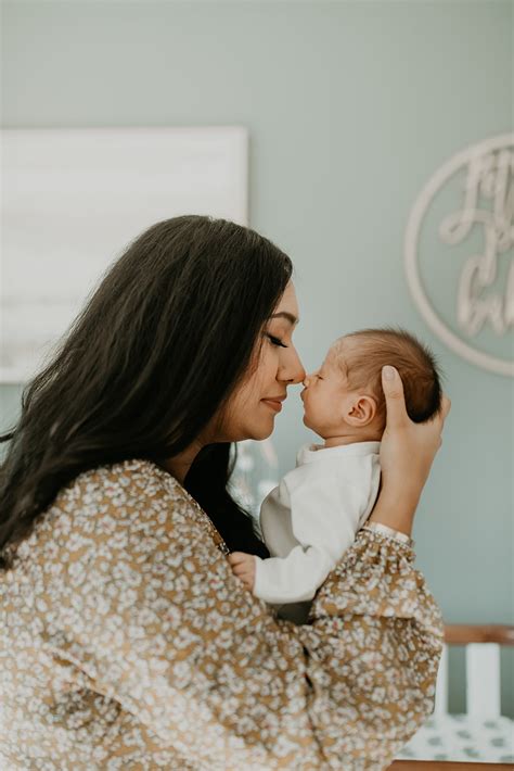 Mother And Newborn Baby Photography