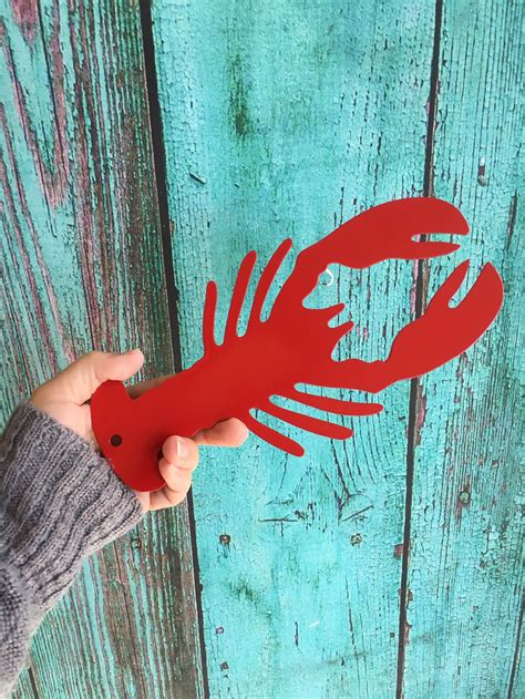 Lobster Mailbox Flag Metal Aluminum Powder Coated Red or | Etsy