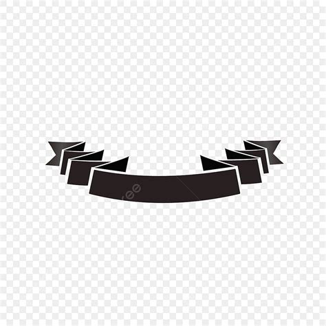 Black Ribbon Clipart Transparent PNG Hd, Black Ribbon, Ribbon Clipart ...