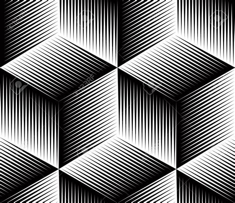 Black And White Geometric Shapes