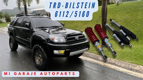 4th Gen Toyota 4Runner Off Road 4x4 Build | Bilstein 6112 / 5160 with ...