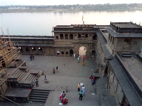 Maheshwar Fort - Madhya Pradesh Stock Photo - Image of wallpapers ...