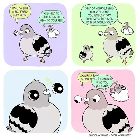 Funny Pigeon Cartoons