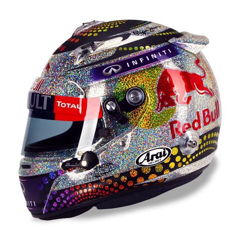 Sebastian Vettel Red Bull F1 Helmet