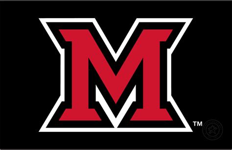 Miami (Ohio) Redhawks Logo - Primary Dark Logo - NCAA Division I (i-m ...