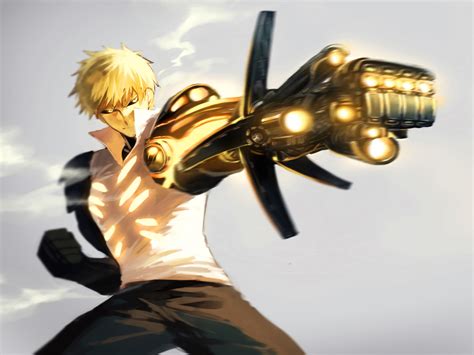 Genos from One-Punch Man - Stunning HD Wallpaper