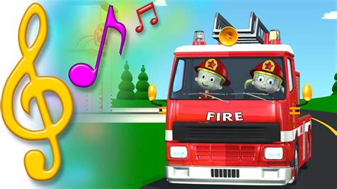 TuTiTu Songs | Fire Truck Song | Songs for Children with Lyrics - YouTube