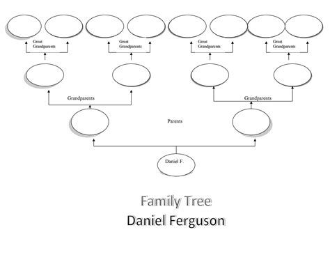 Simple Printable Family Tree Template - Printable Templates