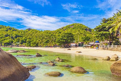 Silver Beach in Koh Samui - Haad Thong Ta-Khian (Crystal Bay) near ...