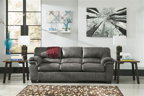 Ashley 12001 Bladen Slate Sofa & Recliner