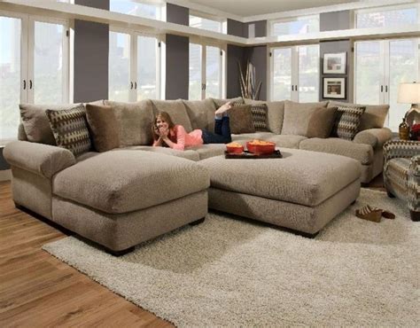 Fluffy Sectional Couches | Comfortable sectional sofa, Comfortable ...