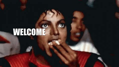 Michael Jackson Eating Popcorn Welcome GIF | GIFDB.com