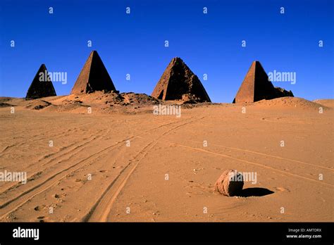 Pyramids at Jebel Barkal Stock Photo - Alamy