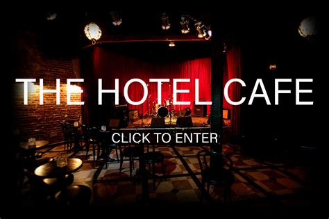 the hotel cafe