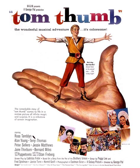 Tom Thumb (1958) | Afiche de cine, Afiches, Cine