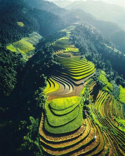 dailyoverview: Check out this stunning shot of the rice terraces in Mù ...