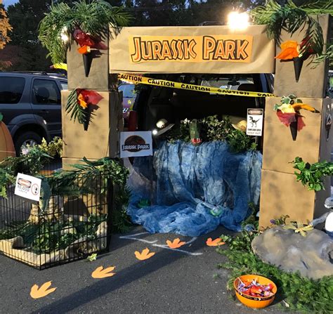 jurrassic park trunk or treat - Google Search | Jurassic park birthday ...