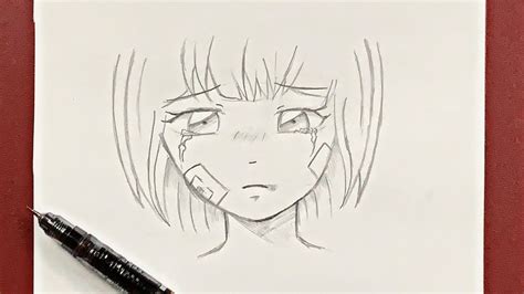 How To Draw A Sad Anime Girl