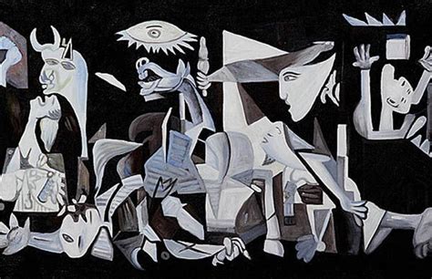 35 Lukisan Pablo Picasso Guernica - Belajar Melukis