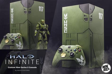 Halo Infinite 20th Anniversary custom Xbox Series X by me. : xbox