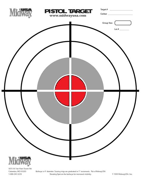 Fun Printable Shooting Targets - Printable Word Searches