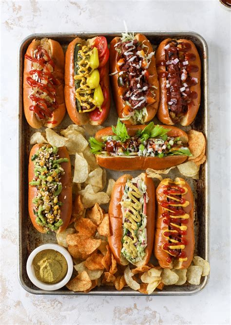 Gourmet Hot Dog Toppings