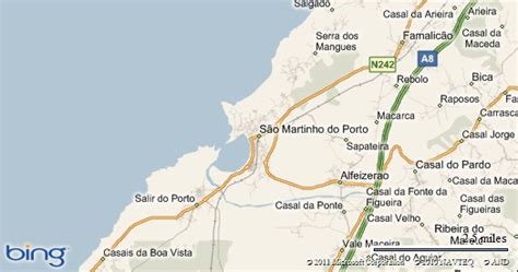 São Martinho Do Porto Mapa | Mapa