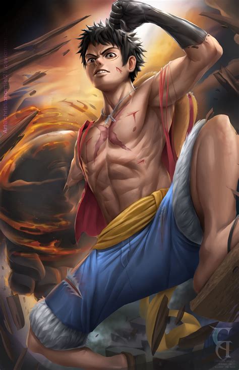 ArtStation - Monkey D. Luffy