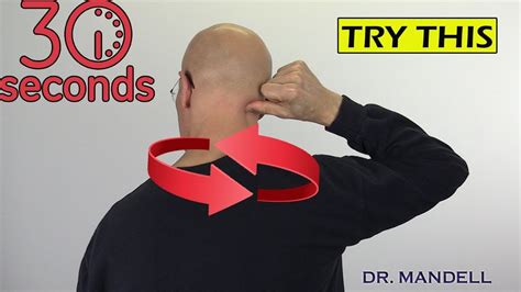 Fix Upper Neck Pain, Muscle Knots & Trigger Points in 30 Seconds - Dr ...