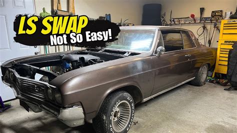 LS Engine Swap - Not so easy! - YouTube