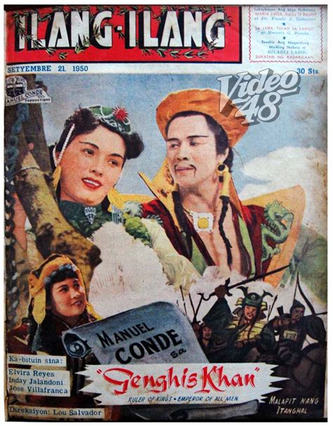 Video 48: THE FIFTIES # 43: MANUEL CONDE & ELVIRA REYES IN "GENGHIS ...