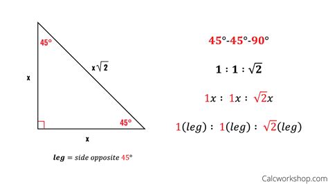 Special Right Triangles (Fully Explained w/ 19 Examples!)