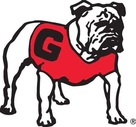 Pin by Patrick V on College Logo's ‍‍‍‍ | Georgia bulldogs, Bulldog ...