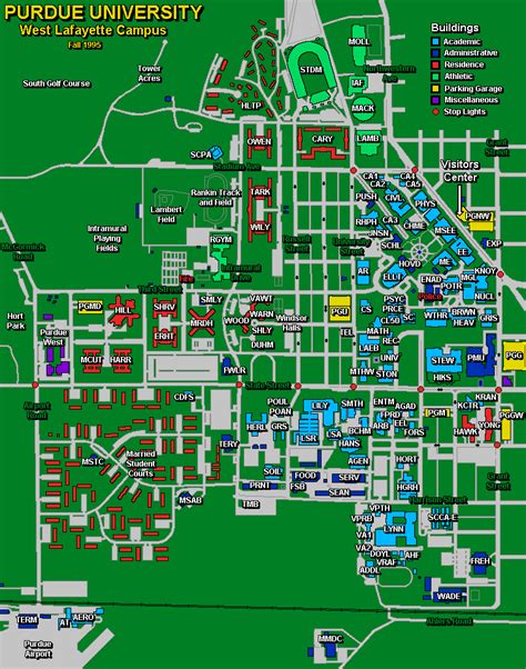 Purdue Campus Map