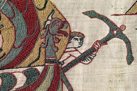 The Bayeux Tapestry is an embroidery - Analysis of the making of the ...