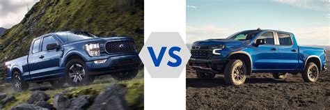 2023 Ford F-150 vs Chevy Silverado 1500