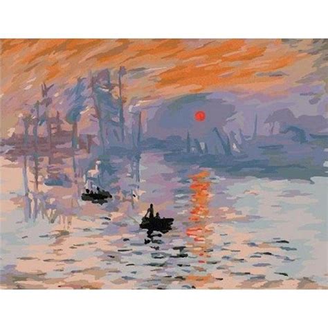 Impression Sunrise - Claude Monet | My Paint by Numbers