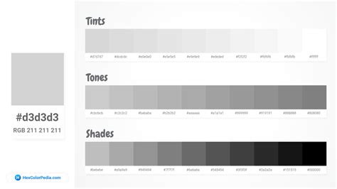 What is the color of Light Gray | Hexcolorpedia