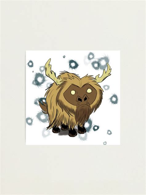 "Beefalo, Don't Starve" Photographic Print by Cheezwiz | Redbubble