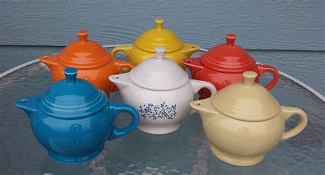 Fiesta! Fiestaware small 2 cup teapot collection! | Fiestaware, Tea ...