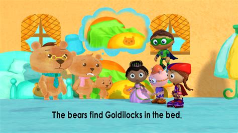 Super Why Goldilocks And The Three Bears