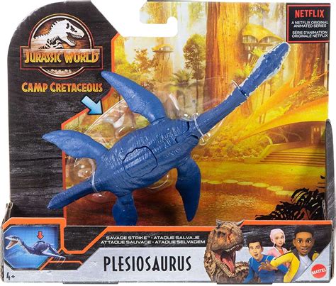 Jurassic World Camp Cretaceous Plesiosaurus Action Figure Savage Strike ...