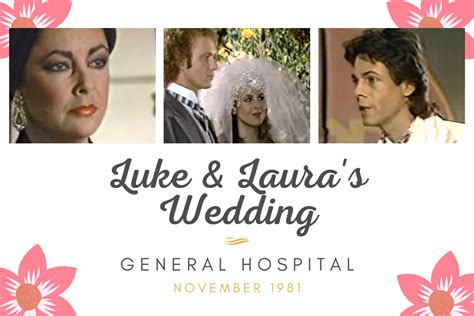 Luke and Laura Wedding — The 80s Girls