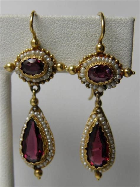 victorian dangle gold earrings - Bing in 2023 | Ancient jewelry ...